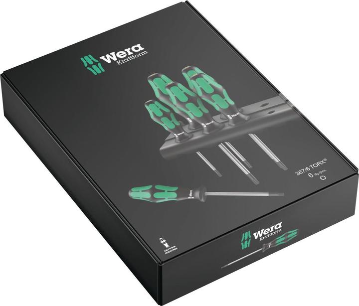 Actual product image Wera 367/6 Rack (Torx (TX))