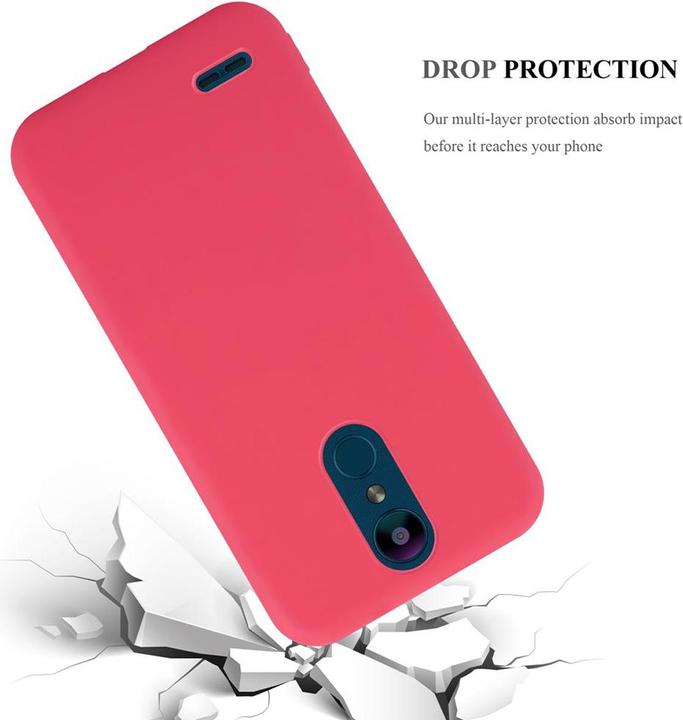 Actual product image Cadorabo TPU Candy Cover (LG K8 2018, Huawei Y9 (2018))