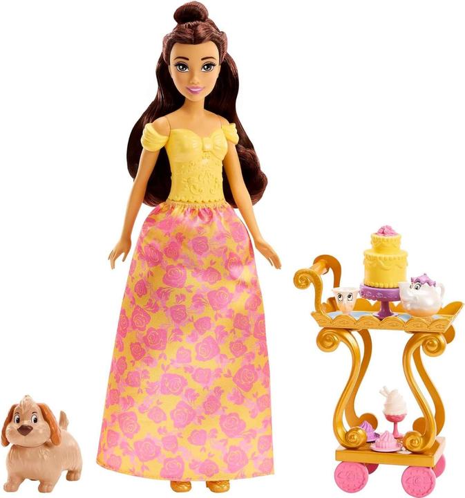 Actual product image Mattel Belle's Tea Time Cart