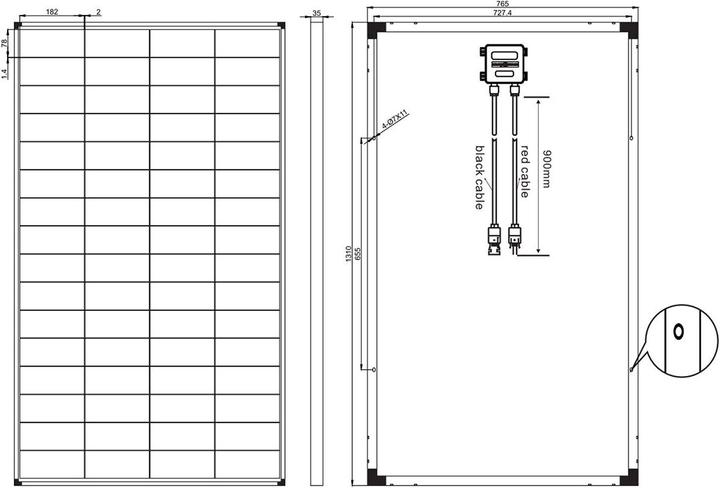 Produktbild Enjoy solar Perc 10BB (210 W, 11.60 kg)