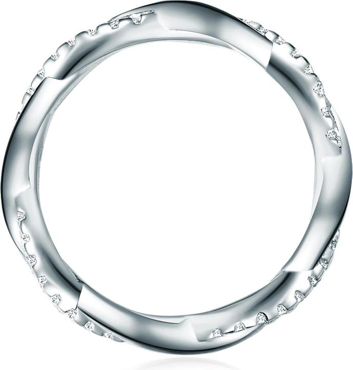 Actual product image Trilani Ladies Sterling Silver Zirconia silver - 11188 (58, 925 Silver)