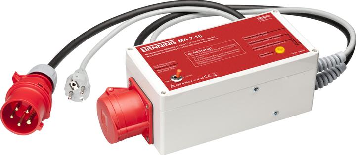 Image du produit Benning MA 2-16, CEE 16 A 5 pôles, actif/passif (Adaptateur)