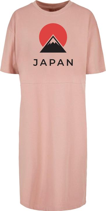 Merchcode Ladies Japan Organic Oversized Slit Tee Dress - 117767
