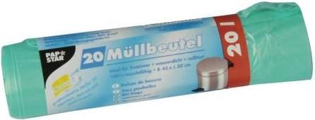 Papstar Sacs poubelle (20 x, 20 l)