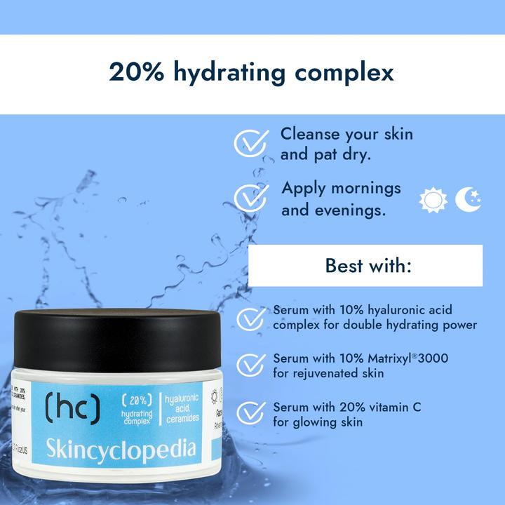Produktbild Skincyclopedia Face Cream 20% Hydrating Complex (50 ml, 24h Creme)