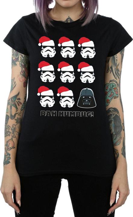 Immagine prodotto Star Wars Christmas Humbug Maglietta Donna (M)