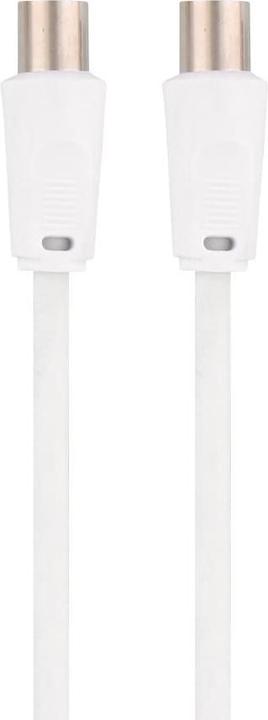 Actual product image T'nB CÂBLE ANTENNA COAXIAL 1,5M M/F (BLANC) (Antenna cable)