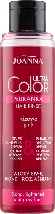 Produktbild Joanna Ultra Color System Hair Rinse Pink Rinse For Pink Shade Pink 150Ml (150 ml)