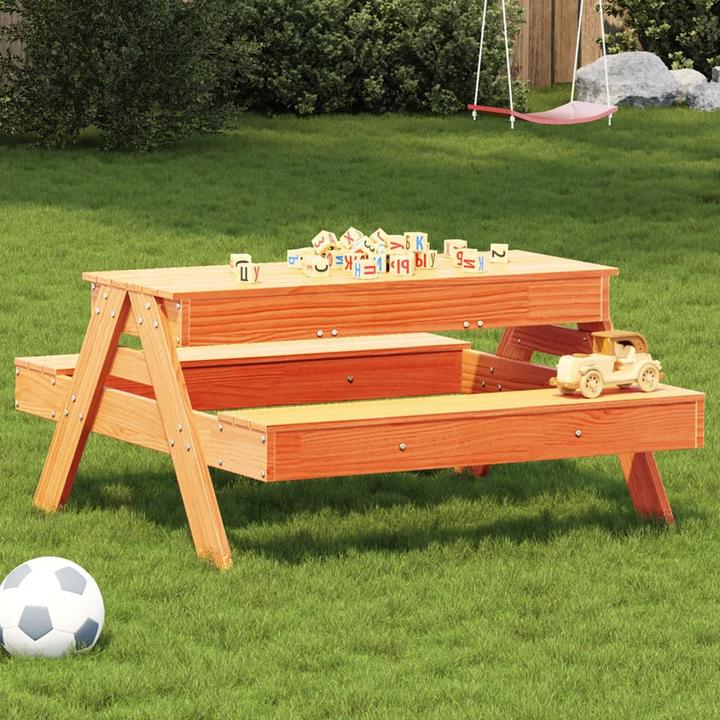 Produktbild VidaXL Picknicktisch mit Sandkasten für Kinder