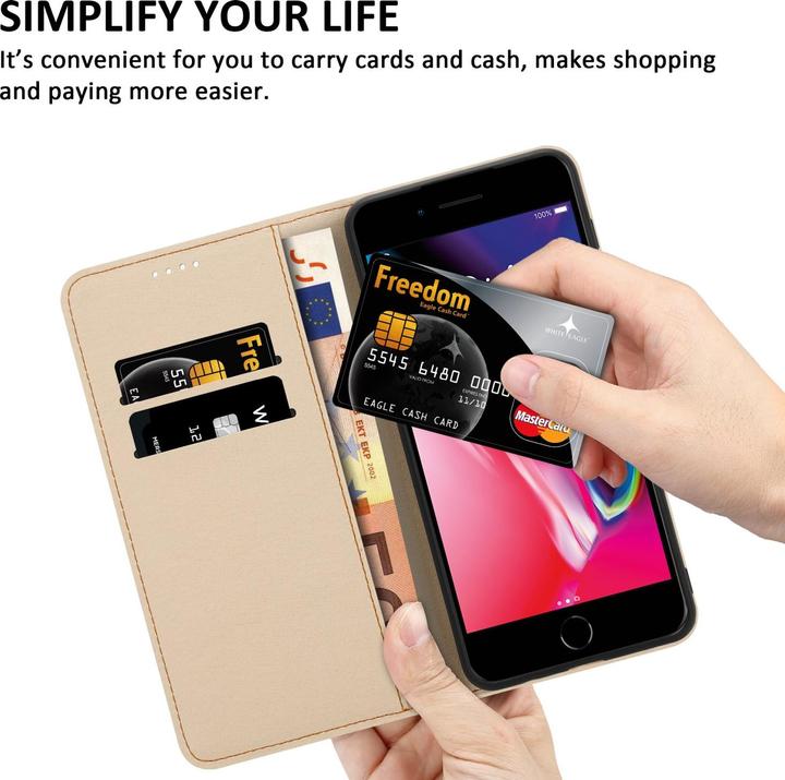 Actual product image Cadorabo Book cover with print (Apple iPhone 7 Plus, Apple iPhone 7s Plus)