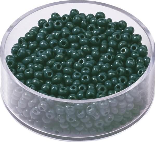 Produktbild Knorr Prandell Rocailles 2,5 mm tannengrün VE=13g
