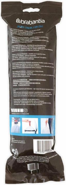 Actual product image Brabantia PerfectFit waste bag (10 x, 23 l)