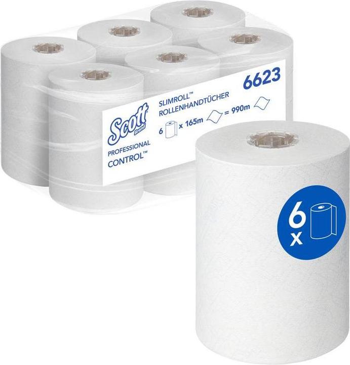 Produktbild Kimberly-Clark Papierhandtuch Weiss, 165000 x 198mm, 3960-Blatt (6 x)