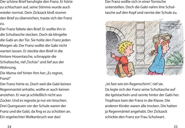Immagine prodotto Neue Schulgeschichten vom Franz (Tedesco, Dieta Erhard, Christine Nöstlinger, 2019)
