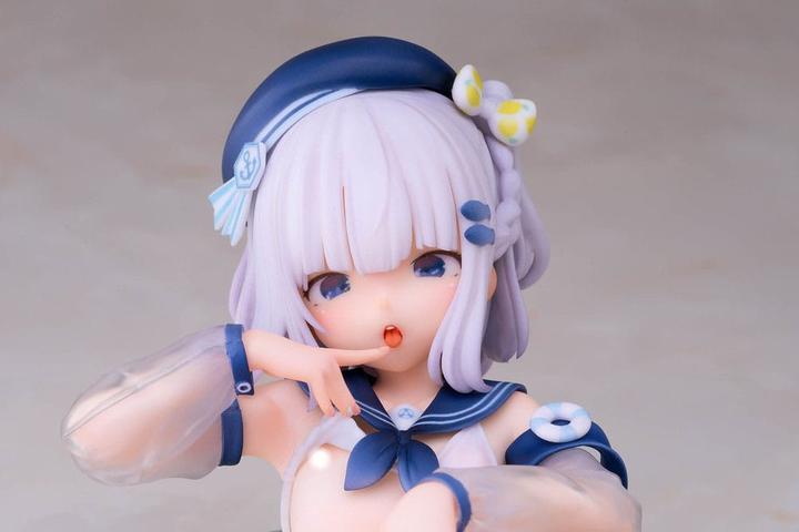 Actual product image F.W.A.T. Original Character statuette PVC 1/6 Fish fishing Rina Tsukasa 9 cm