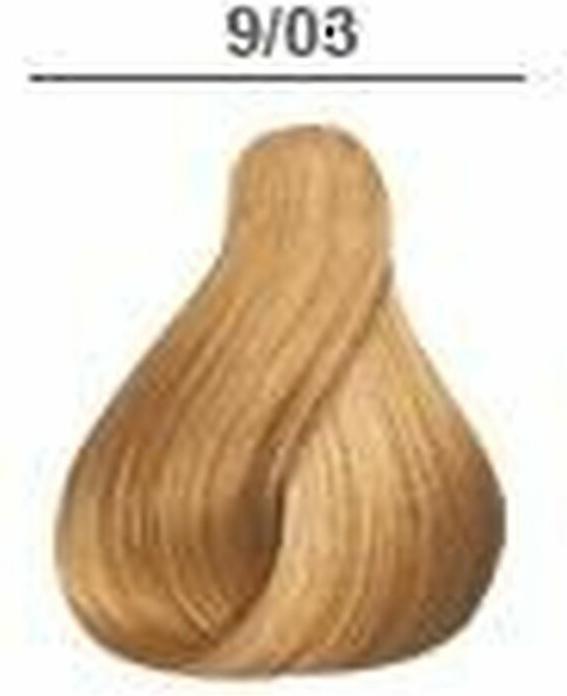 Actual product image Wella Koleston Perfect Me+ Pure Naturals (9/03 light blonde nature-gold)