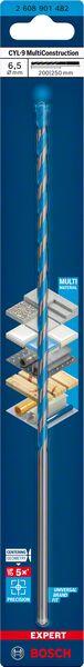 Immagine prodotto Bosch Professional Zubehör Expert CYL-9 Trapano multi-costruzione, 6,5 x 200 x250 mm, d 6,5 mm (7,0 millimetri)