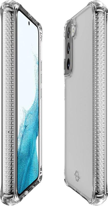Actual product image Itskins Drop-Protection Cover HYBRID CLEAR transparent (Samsung Galaxy S22+)