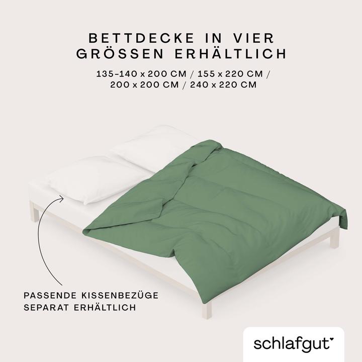 Immagine prodotto schlafgut Woven Satin (Copripiumino, 155 x 220 cm)