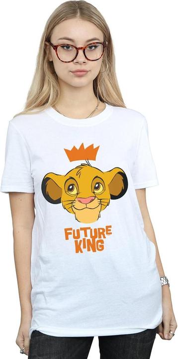 Immagine prodotto Disney The Lion King Simba Future King Maglietta Ampia Donna (XXL)