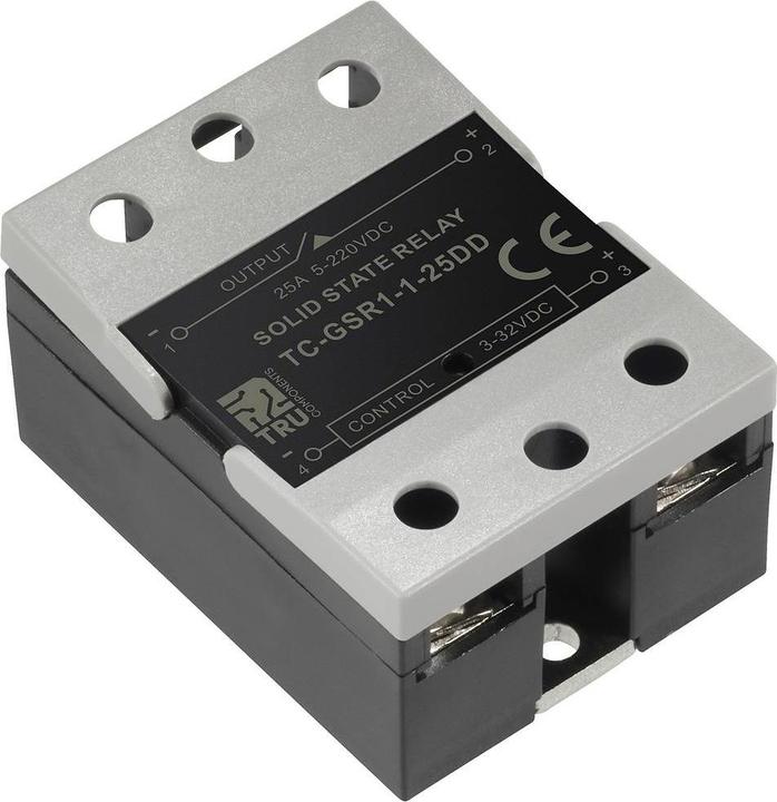 Produktbild Tru Components Halbleiterrelais TC-GSSR-1-25DD 25 A Schaltspannung max. 32 V/DC