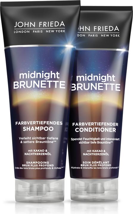 Actual product image John Frieda Midnight Brunette (250 ml, Liquid shampoo)