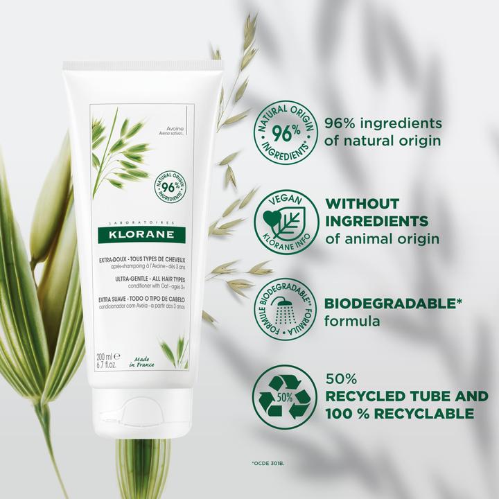Immagine prodotto Klorane Balsamo curativo biologico all'avena (200 ml)