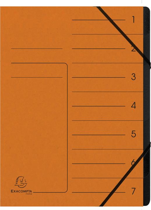 Produktbild Exacompta Geheftete Ordnungsmappen (A4, 1 x)