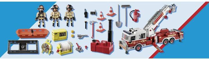 Produktbild Playmobil Feuerwehr-Fahrzeug: US Tower Ladder (70935, Playmobil City Action)