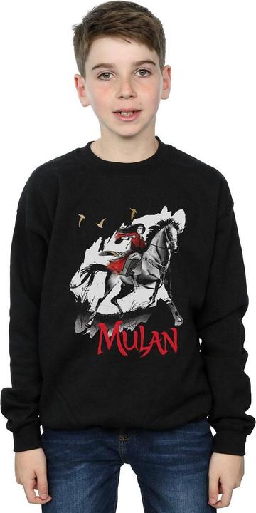 Actual product image Disney Boys Mulan Movie Stride Sweatshirt (152, 158)