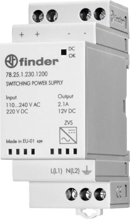 Finder Switching power supply 12 V 25 W