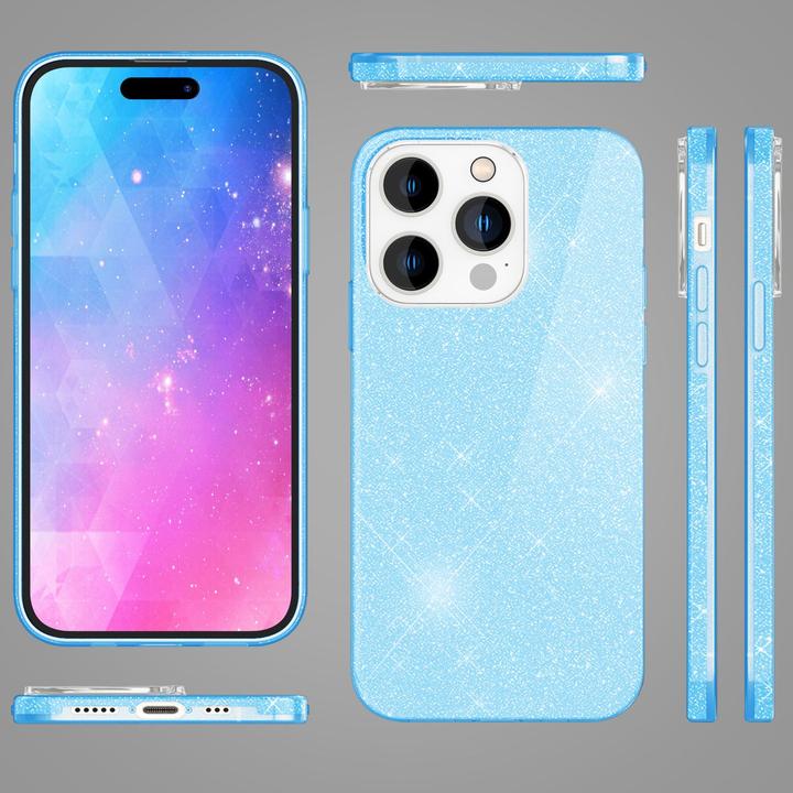 Actual product image Nalia Glitter cover (Apple iPhone 14 Pro)