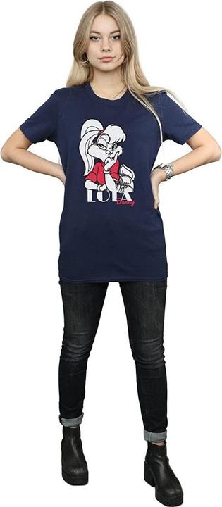 Image du produit Looney Tunes Femme/Les femmes - T-shirt classique Lola Bunny en coton, style boyfriend (S)