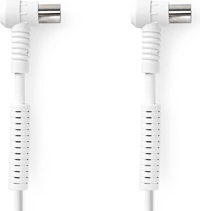 Immagine prodotto Nedis Cavo coassiale | IEC (coax) maschio | IEC (coax) femmina | Nichelato | 120 dB | 75 Ohm | 4 vie (120 dB, Cavi antenna)
