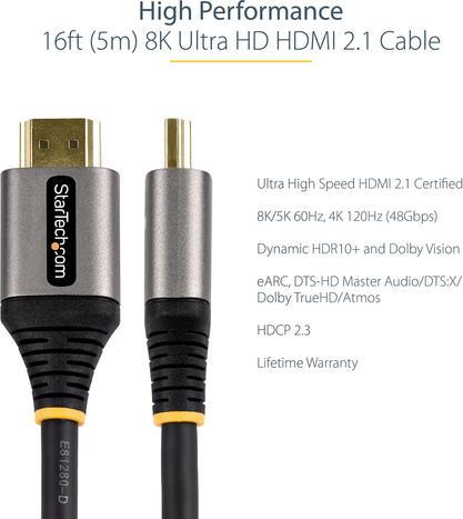 Produktbild StarTech HDMI – HDMI (5 m, HDMI)