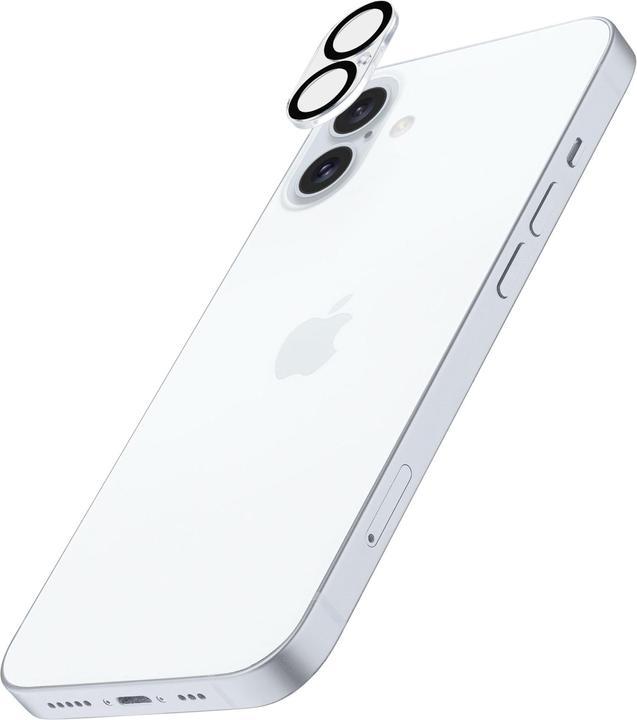 Immagine prodotto Cellularline Camera Lens - iPhone 16 Protezione per la fotocamera Trasparente (1 Pezzo/i, Apple iPhone 16)