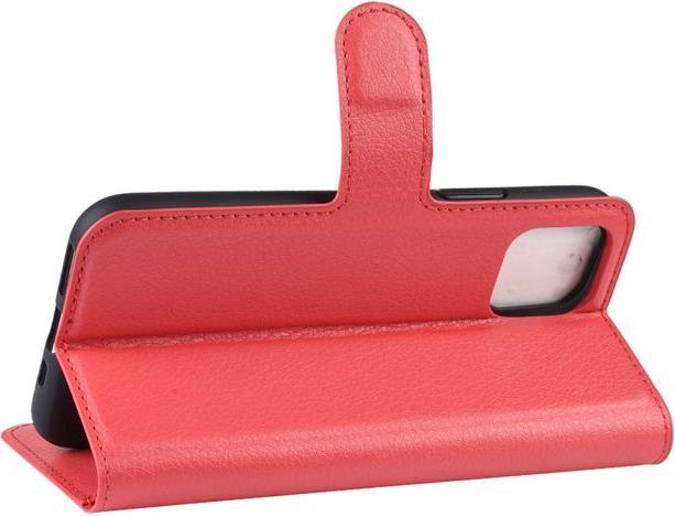 Produktbild MU Classic Litchi Leder Bookcover Series (Apple iPhone 11)