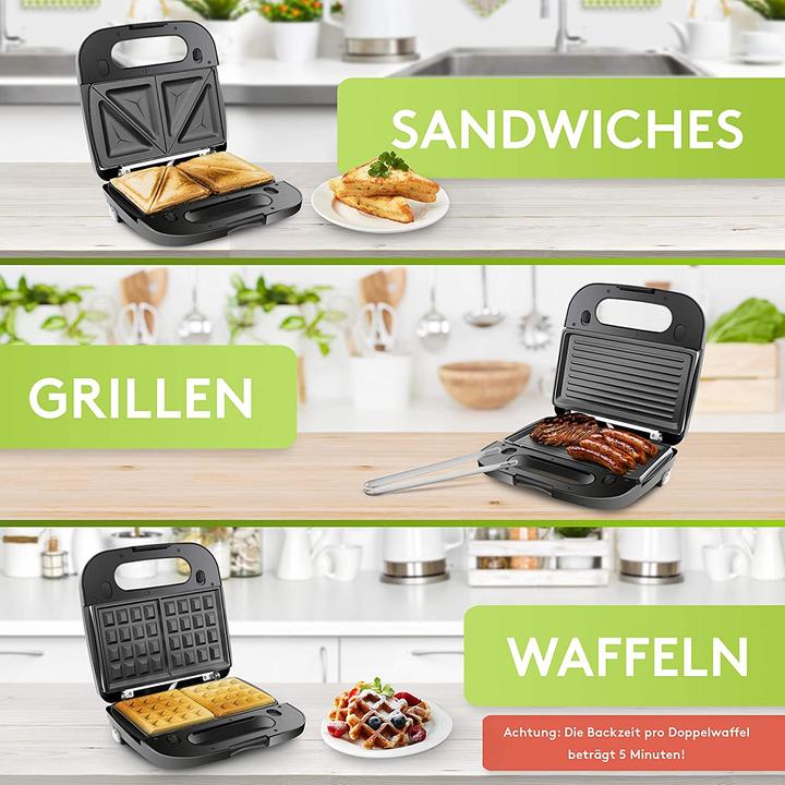 Actual product image Liebfeld 3in1 Sandwich Maker