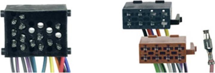 Actual product image Caliber Audio Technology RAC1000 ISO Radio Adapter Cable