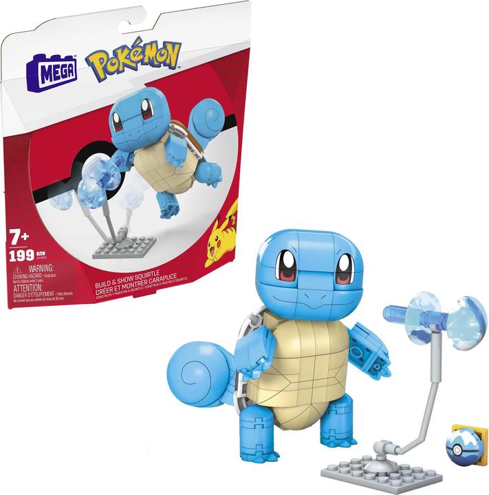 Image du produit Mega Construx Pokémon Carapuce à Construire - Jeu de construction - Dès 7 ans