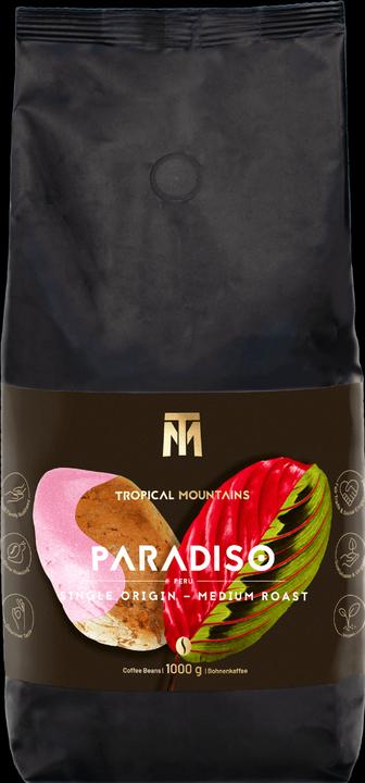 Tropical Mountains Café en grains Bio (1000 g, Medium roast)