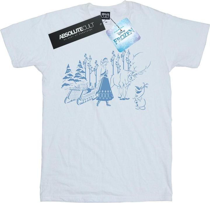 Image du produit Disney - T-shirt FROZEN ANNA SVEN AND OLAF - Femme (4XL)