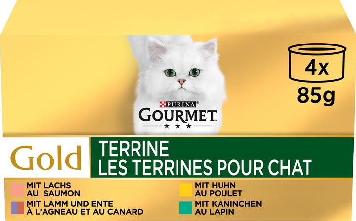 Actual product image Gourmet Terrine (Adult, 4 pcs., 340 g)