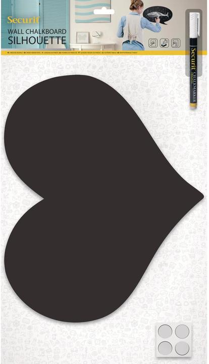 Immagine prodotto Securit Silhouette Heart (Lavagna, 36 x 30 cm)