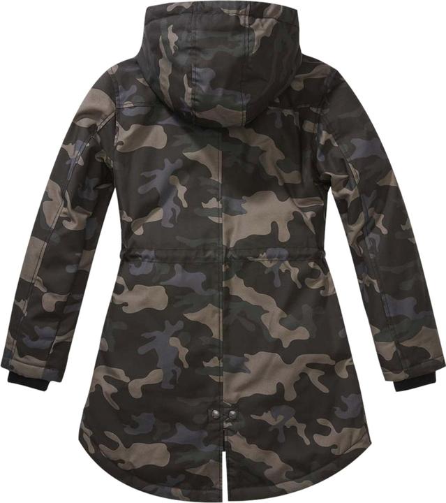 Actual product image Brandit Women's Marsh Lake Parka Size S Colour Dark camouflage pattern (S)
