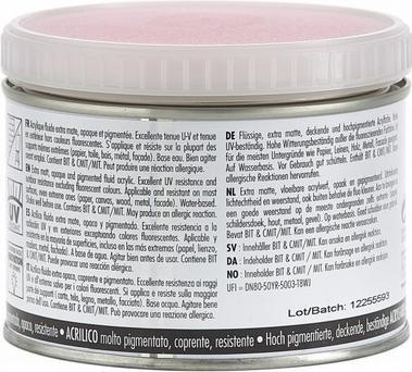 Actual product image Pebeo Acrylic Mat Pub (Fluorescent pink, 500 ml)