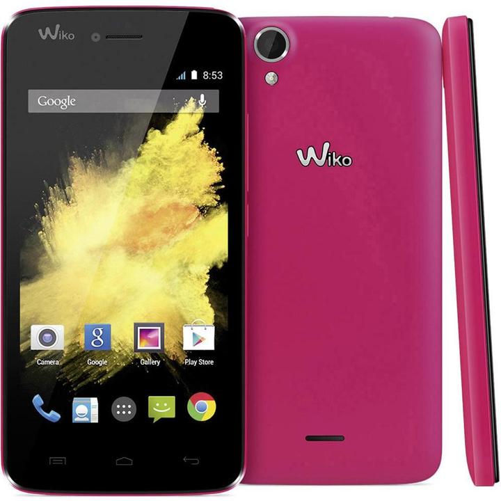 Actual product image Wiko Birdy 4G (4 GB, Fuchsia, 4.50", 5 Mpx, 4G)