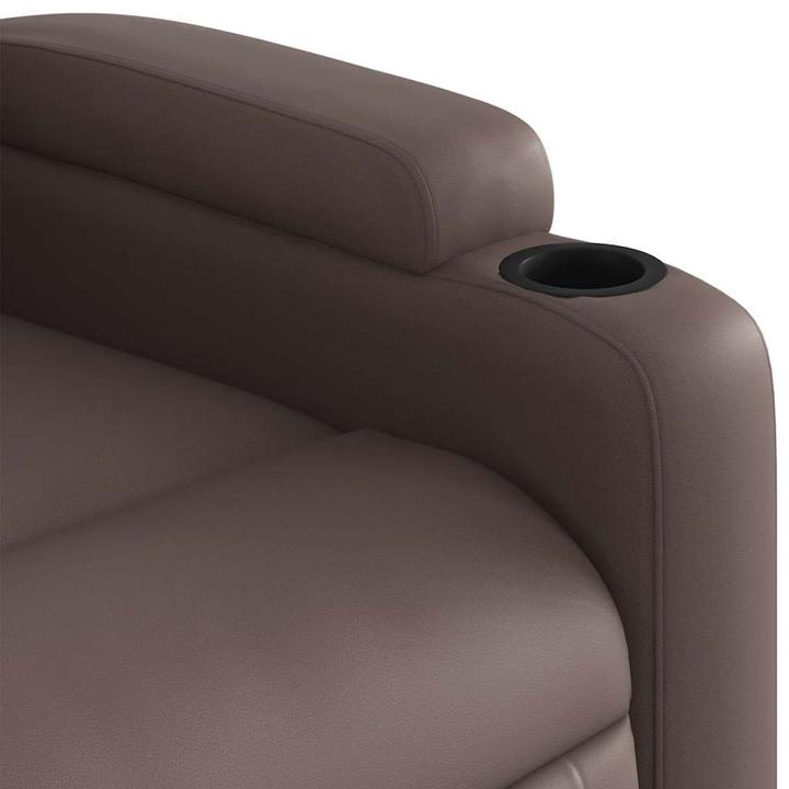 Produktbild VidaXL Relaxsessel Fernsehsessel Liegesessel Sessel Elektrisch Braun Kunstleder