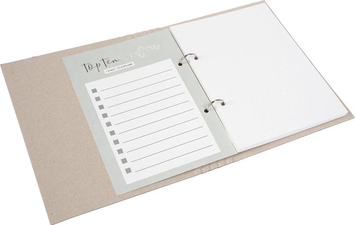 Produktbild Goldbuch Ringbuch Adventure Braun (18.5 x 23 cm, 1 Stück)