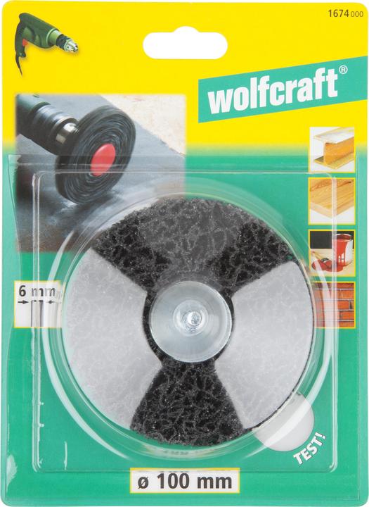Image du produit wolfcraft wolfcraft 1 Disque de nettoyage universel BM ø100mm (Acier)